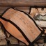 upcycled firewood carrier garden tote